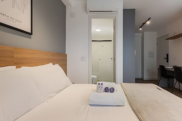 Studio 300m do metro | Restaurantes | Comercio