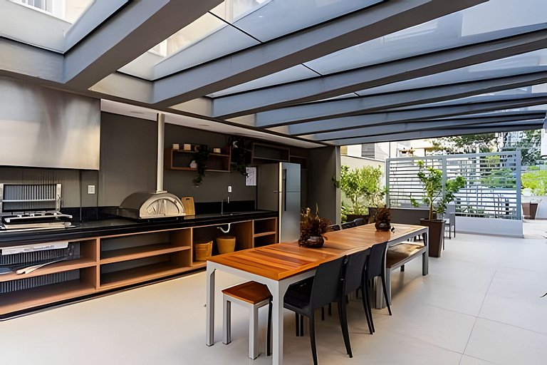 Studio 300m do metro | Restaurantes | Comercio
