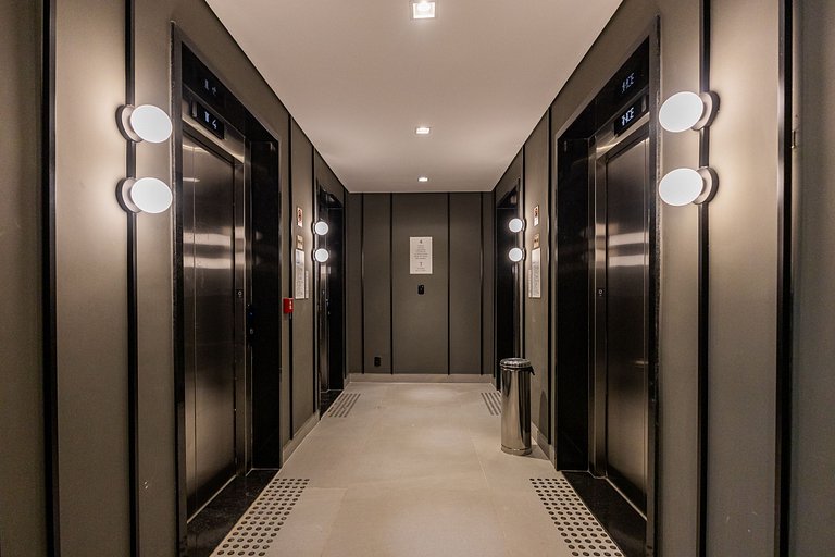 Apart 1 quarto 13º Piscina GYM Pq Ibira Wifi Rapid