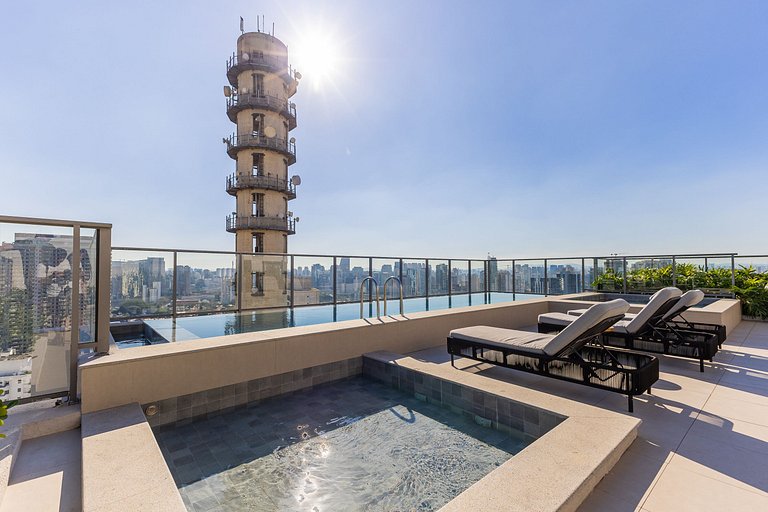 Brooklin Luxo Piscina Academia Berrini e Congonhas