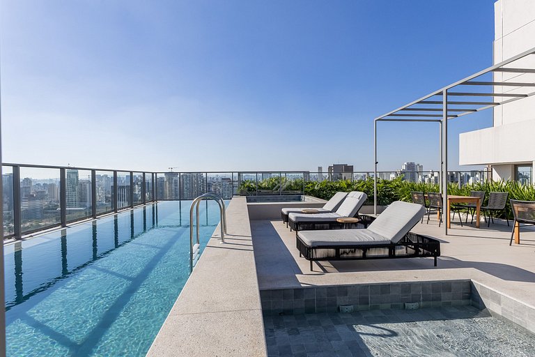 Brooklin Luxo Piscina Academia Berrini e Congonhas