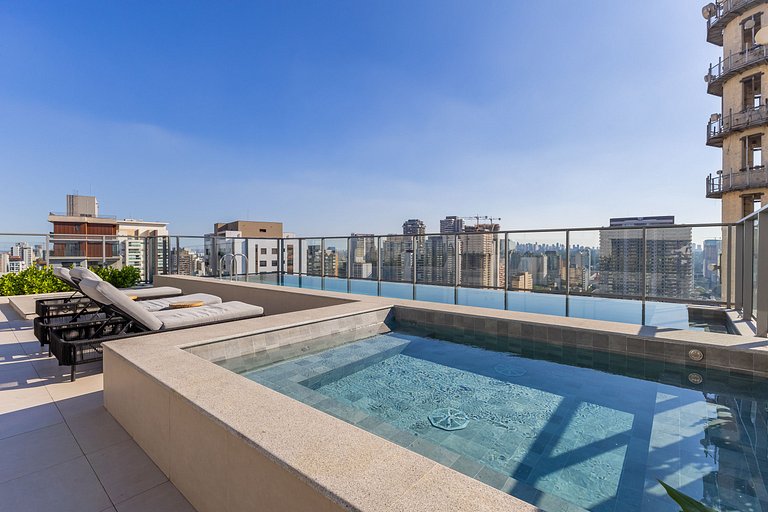 Brooklin Luxo Piscina Academia Berrini e Congonhas