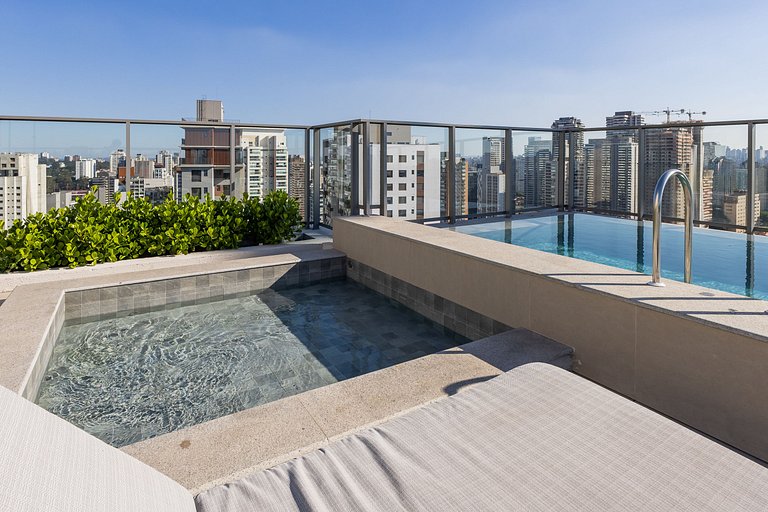 Brooklin Luxo Piscina Academia Berrini e Congonhas
