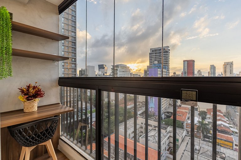 Premium Pinheiros c/Vista Coworking  Wi-Fi rápido
