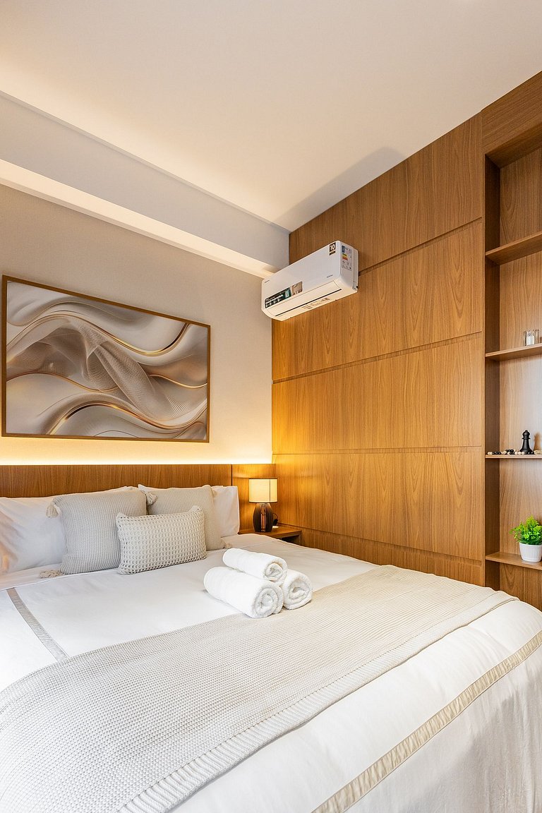 Studio Brooklin Premium 300m metrô, px Morumbis