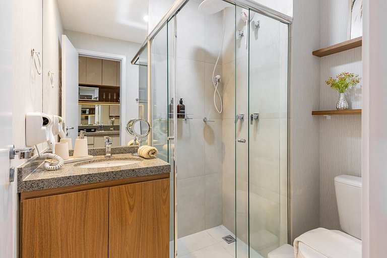 Studio Brooklin Premium 300m metrô, px Morumbis