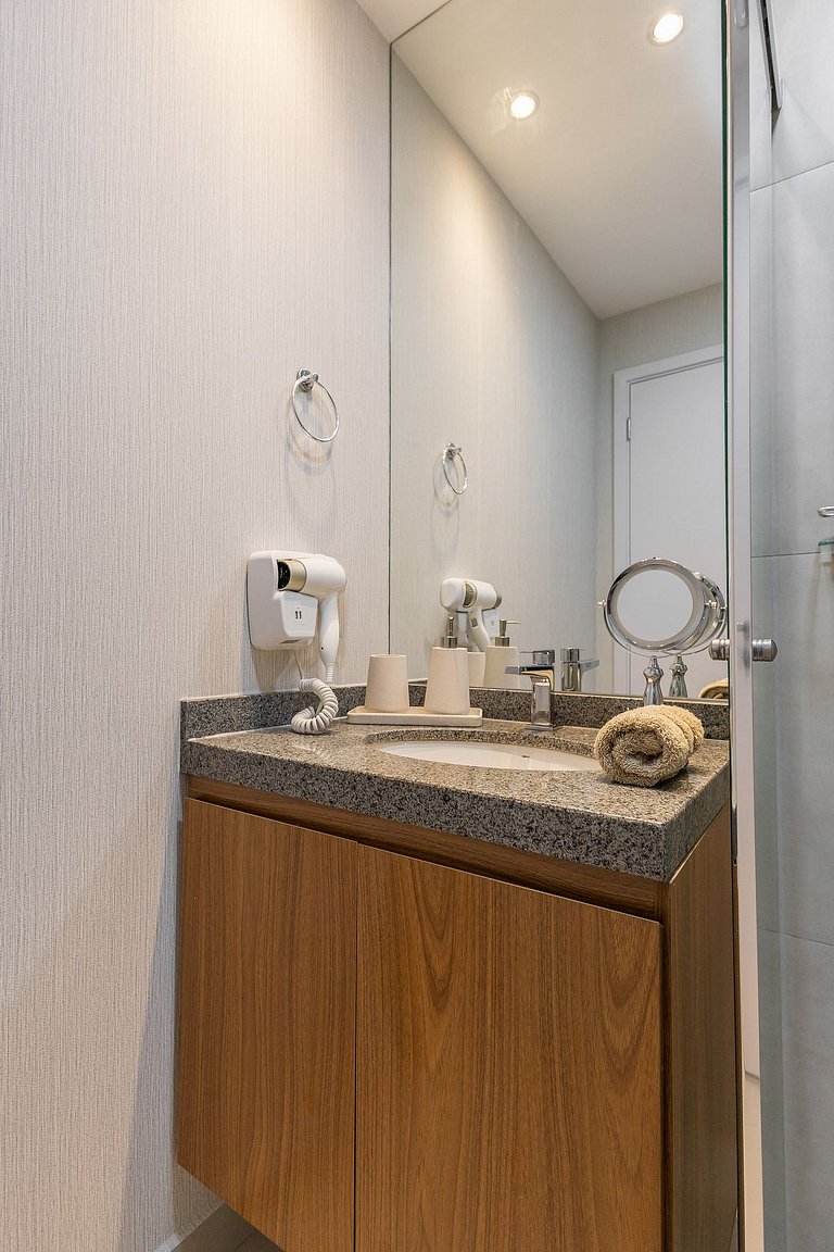 Studio Brooklin Premium 300m metrô, px Morumbis