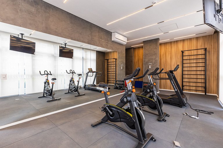 Studio Brooklin Premium 300m metrô, px Morumbis
